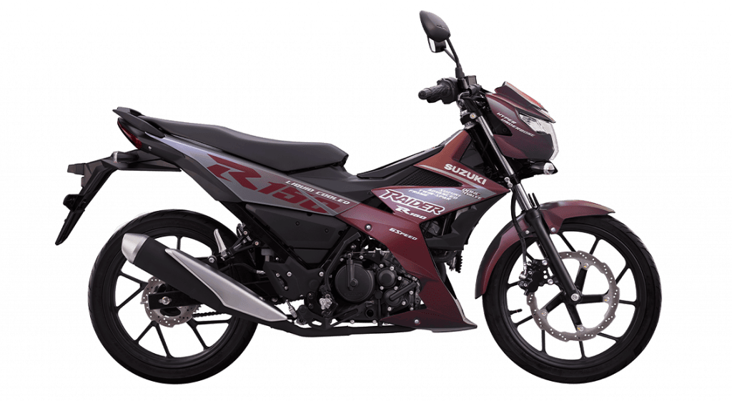 SUZUKI RAIDER 150 2022 ( Nâu Đen, Xanh Đen, Trắng Đỏ Đen)