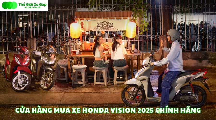 Cửa hàng mua xe Honda Vision 2025