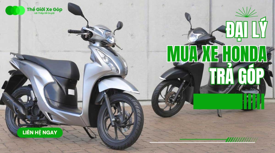 Đại lý mua xe Honda trả góp