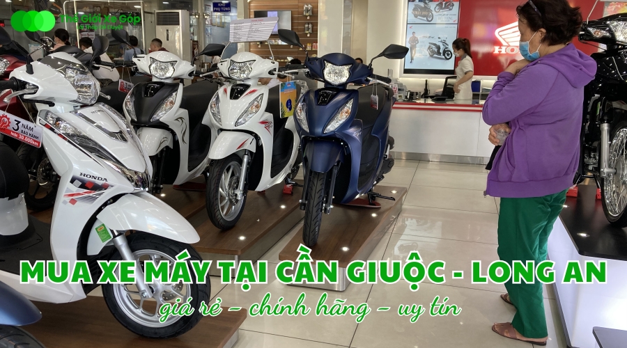 mua xe máy tại Cần Giuộc