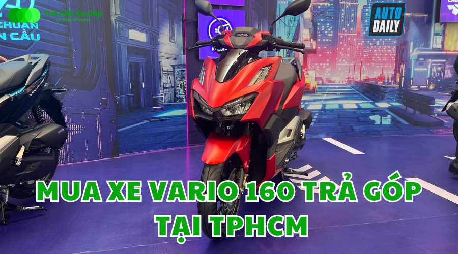 mua Vario 160 trả góp TPHCM