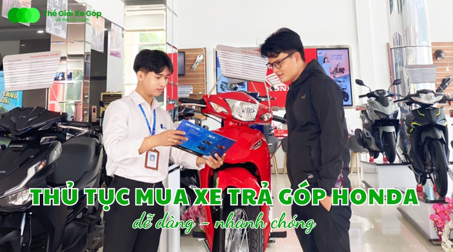 mua xe trả góp Honda