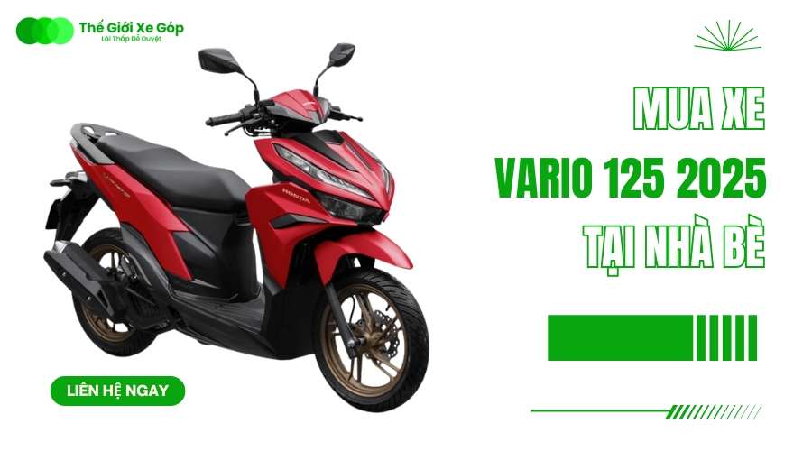 mua xe Vario 125 2025 tại Nhà Bè