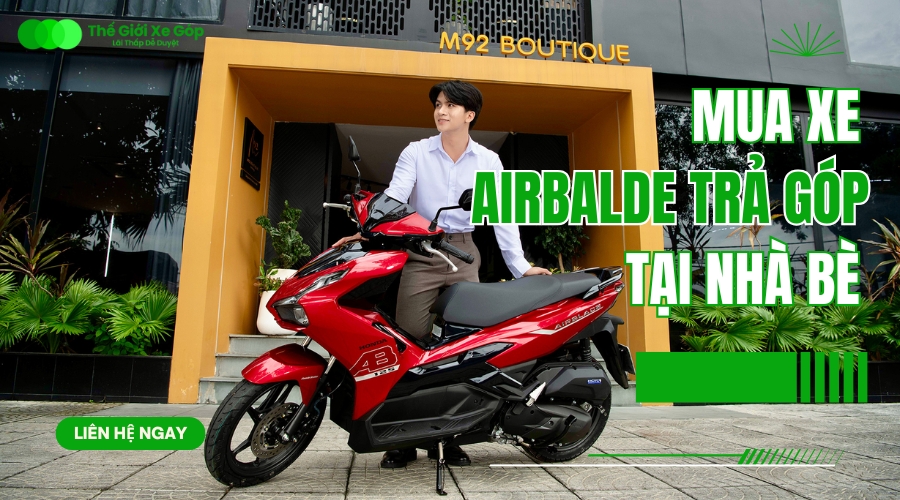 mua xe Air Balde trả góp tại Nhà Bè