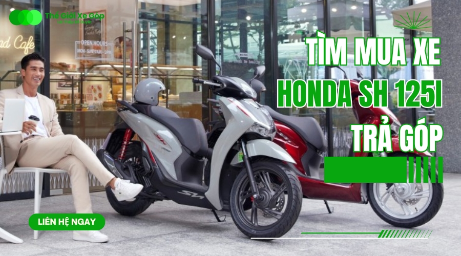 mua xe Honda SH 125i trả góp