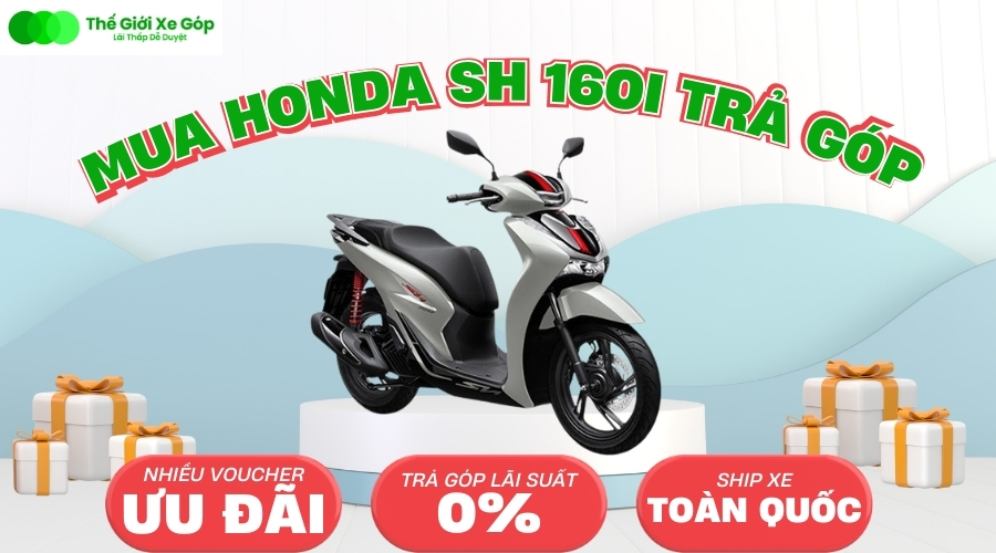 Honda SH 160i 2025 trả góp