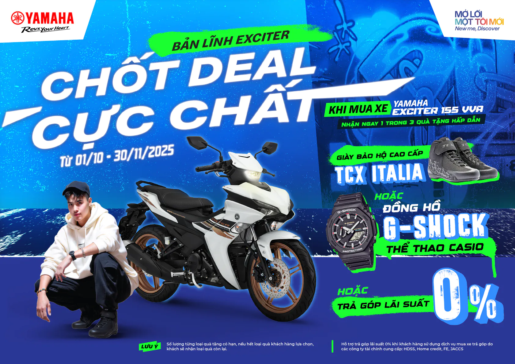 Cửa hàng xe máy Yamaha Phú Nhuận chính hãng giá tốt