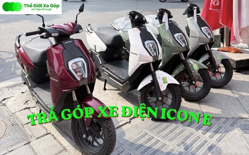Mua trả góp xe điện Honda Icon E lãi suất thấp