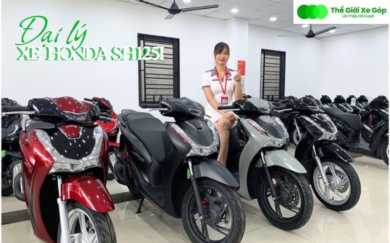 Đại lý xe SH 125i ủy quyền chính hãng