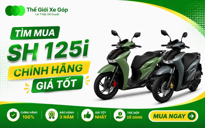 Tìm mua SH 125i chính hãng giá tốt